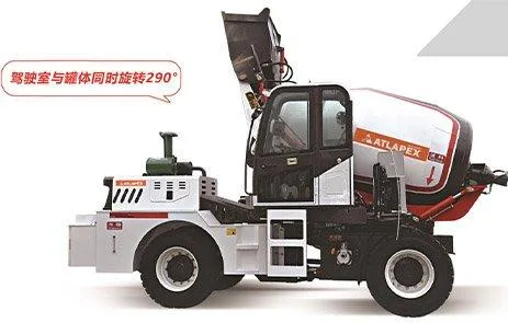 Multi-Function Diesel Self Loading New Mobile 3.5 Cbm Feeding Mixer Concrete Truck Mixer Price for Sale