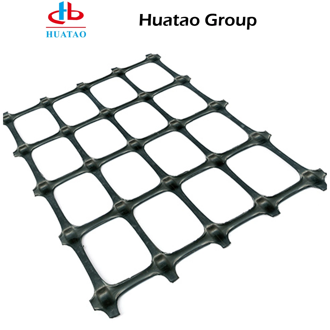 PP Uniaxial Geogrids Plastic Biaxial Gravel Grid for Slop Protection