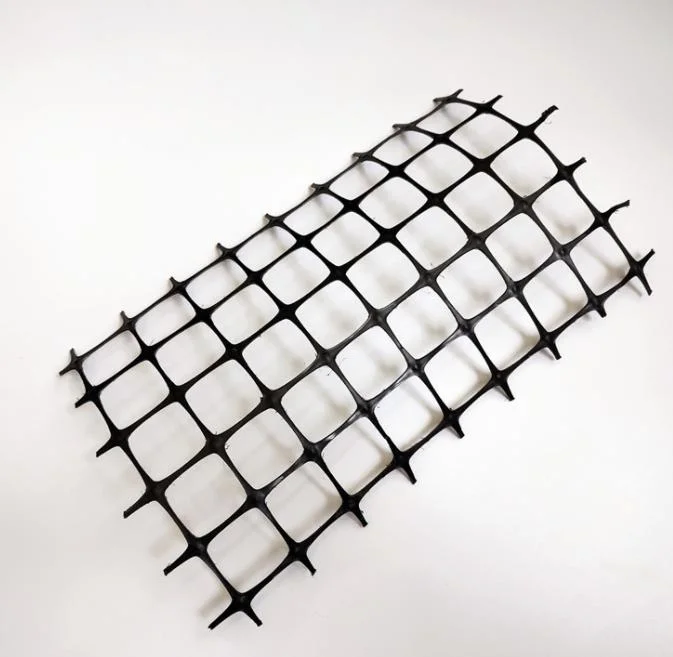 Factory Price Plastic Biaxial Uniaxial Geogrid for Road Construction