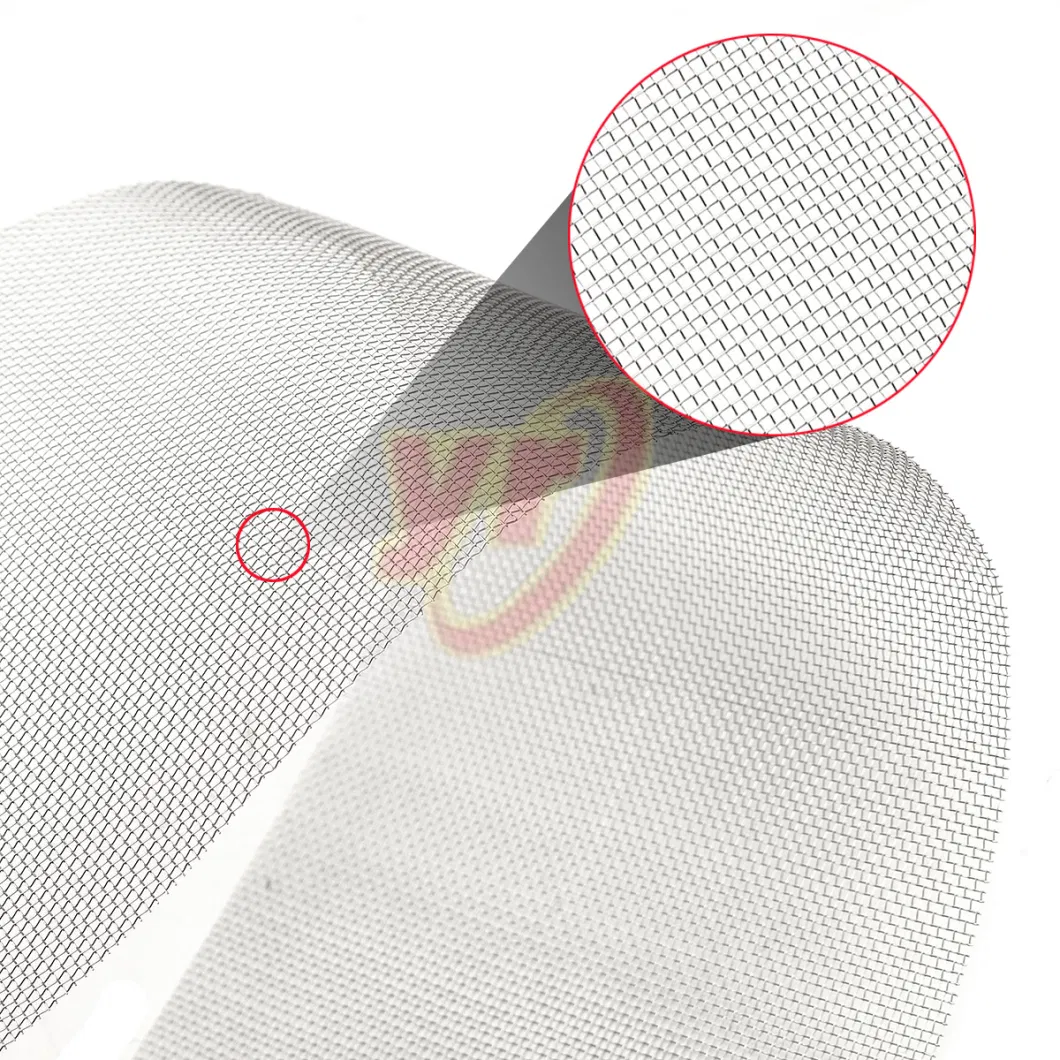 Yinrun 304/316 Grade Stainless Steel Wire Cloth for Industrial Filters