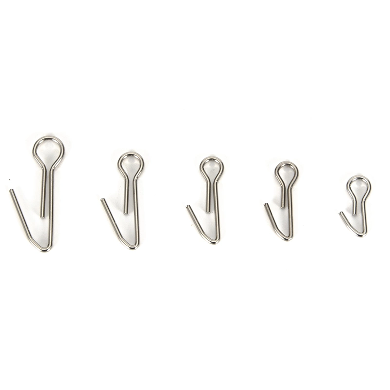 Stainless Steel Soft Bait Stringer Spike Fishing Soft Lure Latch Pin Rigs String Hook Connector Needle for Fishing Accessories