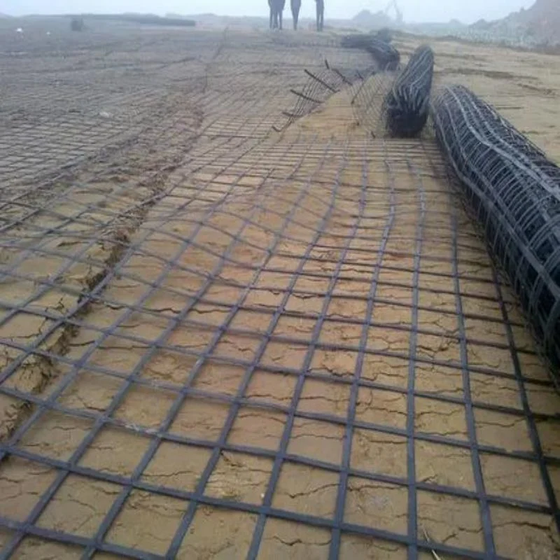 Uniaxial Good Quality Geogrid Fabric for Roadworks