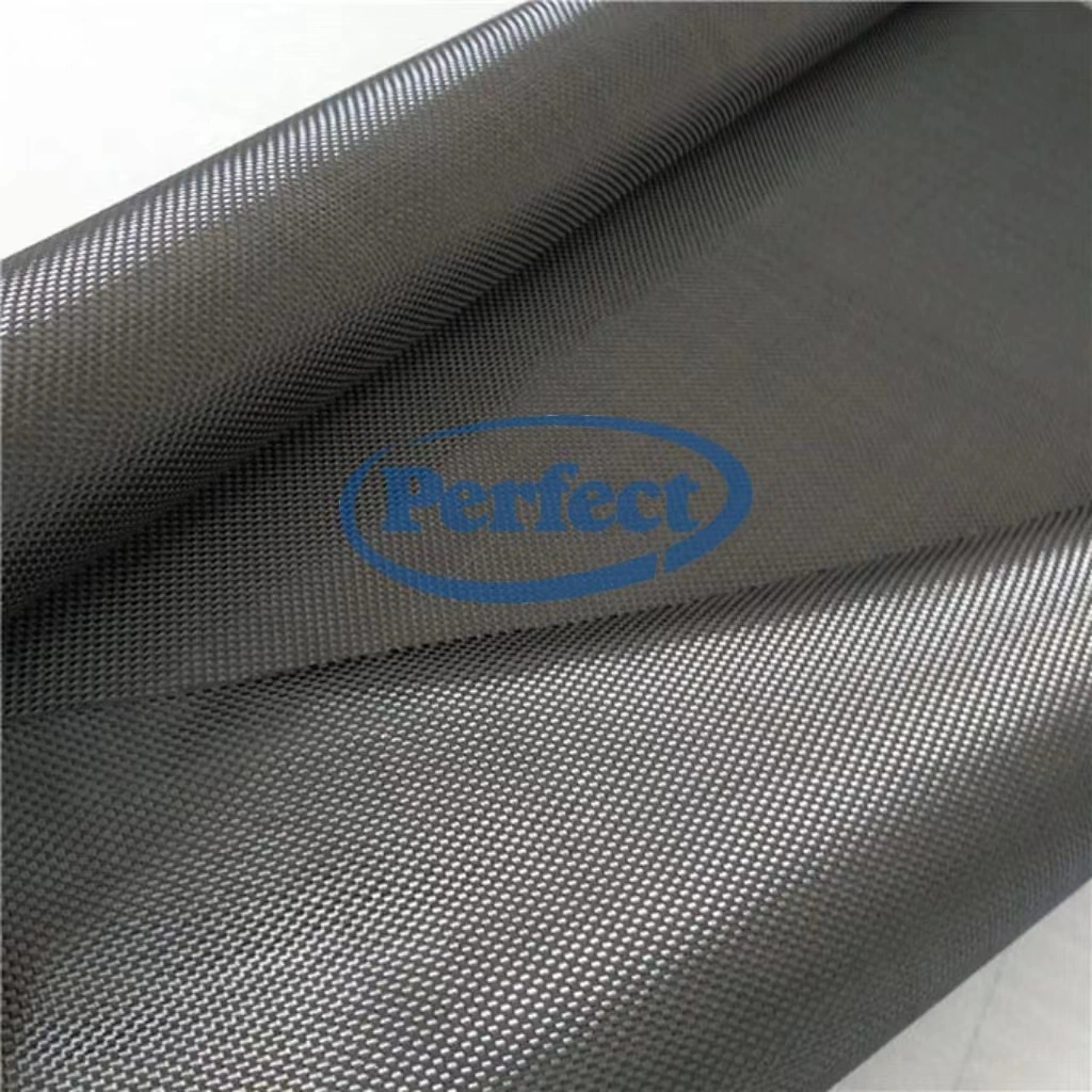 Two Sides Silicone Coated Fiberglass Black Fiberglass Cloth