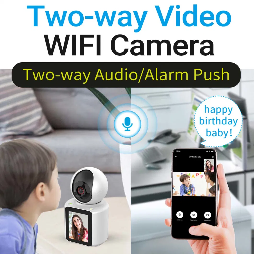 Human Detection Motion Detecion and Crying Detection Bady Kids Video Calling Camera for Home Security