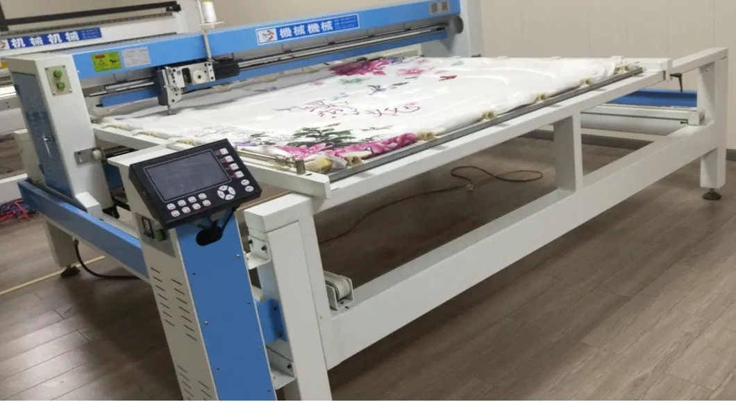 Fully Automatic Computerized Single Needle Mattress Embroidery Bedsheet Quilting Bed Sofa Cover Quilt Sewing Quilting Machine for Home Textile Quilting Machine