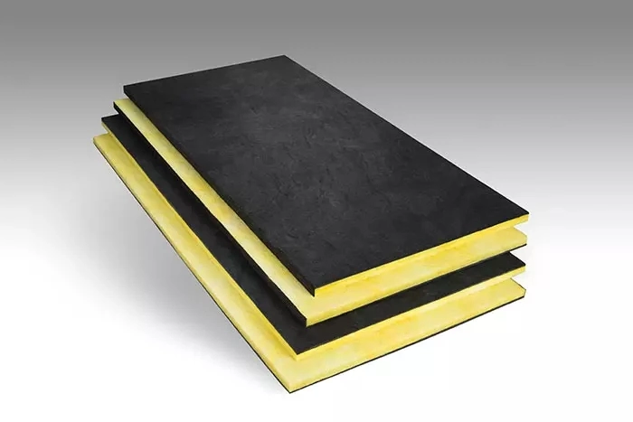 Insulation Board Surface Fire Resistance Black Fiberglass Fabric Cloth Bgf