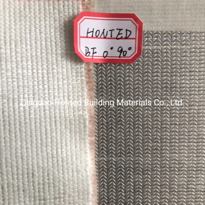 18oz Biaxial 3/4oz Mat at Back Multiaxial Fiberglass Fabric Glassfiber Biaxial Fabric