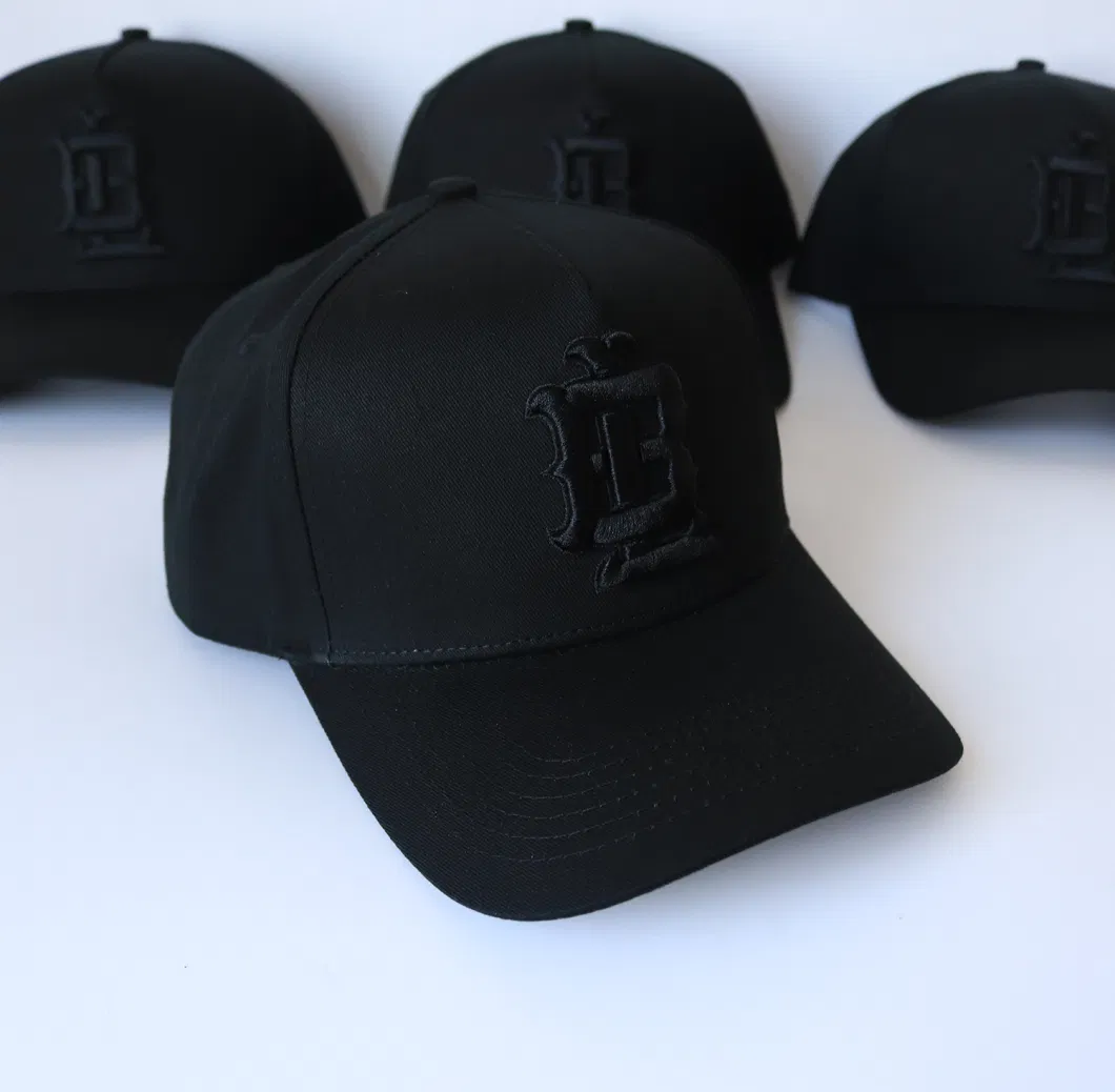 Fashion DIY Sad Smile Face Boys Adjustable Hat Crying Face Embroidery Baseball Cap Dad Hat Hip Hop Caps Black