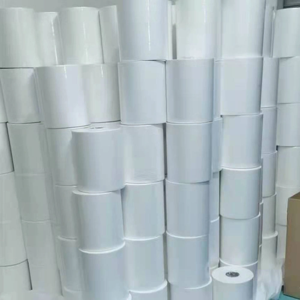 Woodpulp Polyester Spunlace Nonwoven Fabric for Stm Roll Industrial Wipes