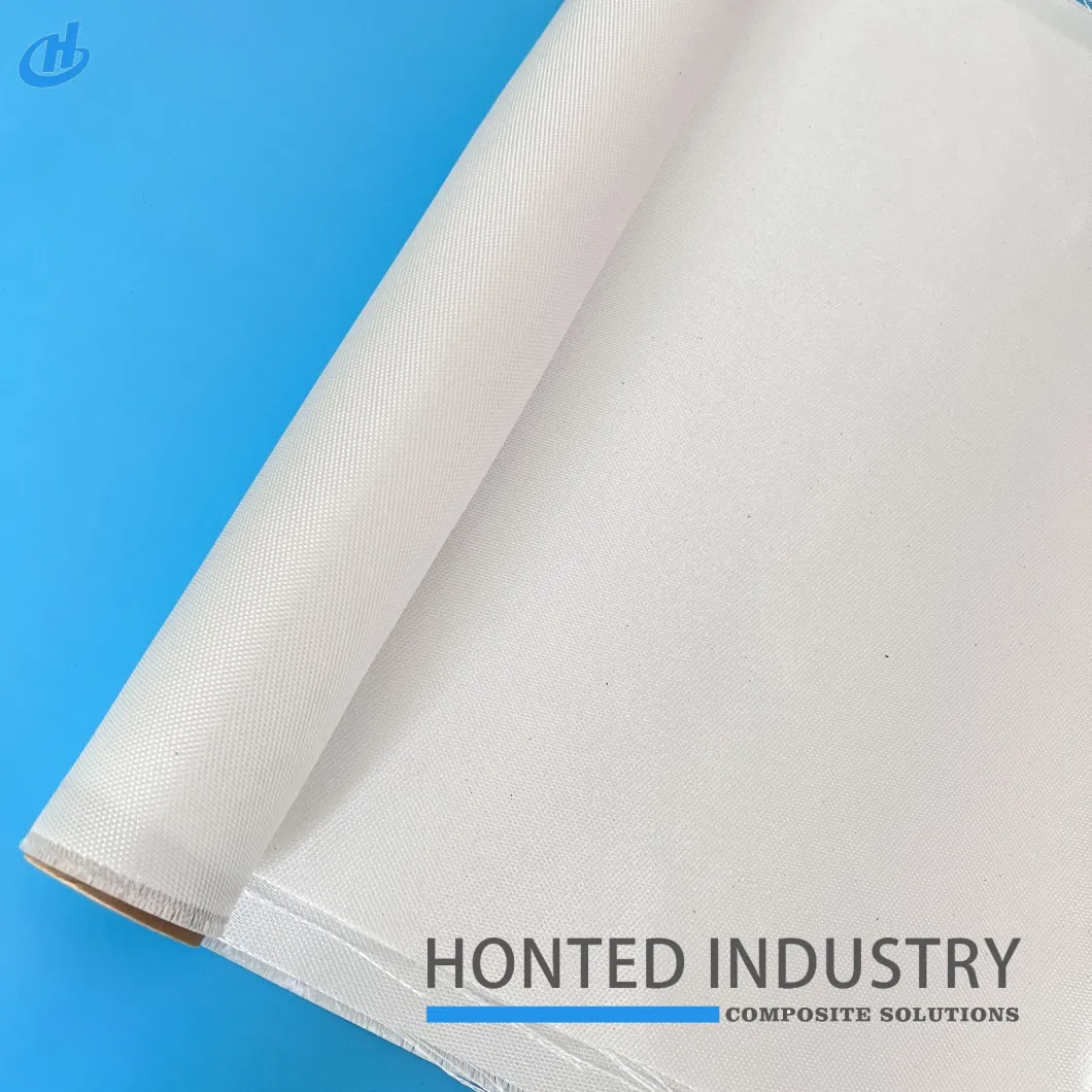 Customized Insulating Material 1000c High Temperature Filter Material High Silica Fiberglass Fabric 0.7mm Fireproof Glass Fibre Cloth