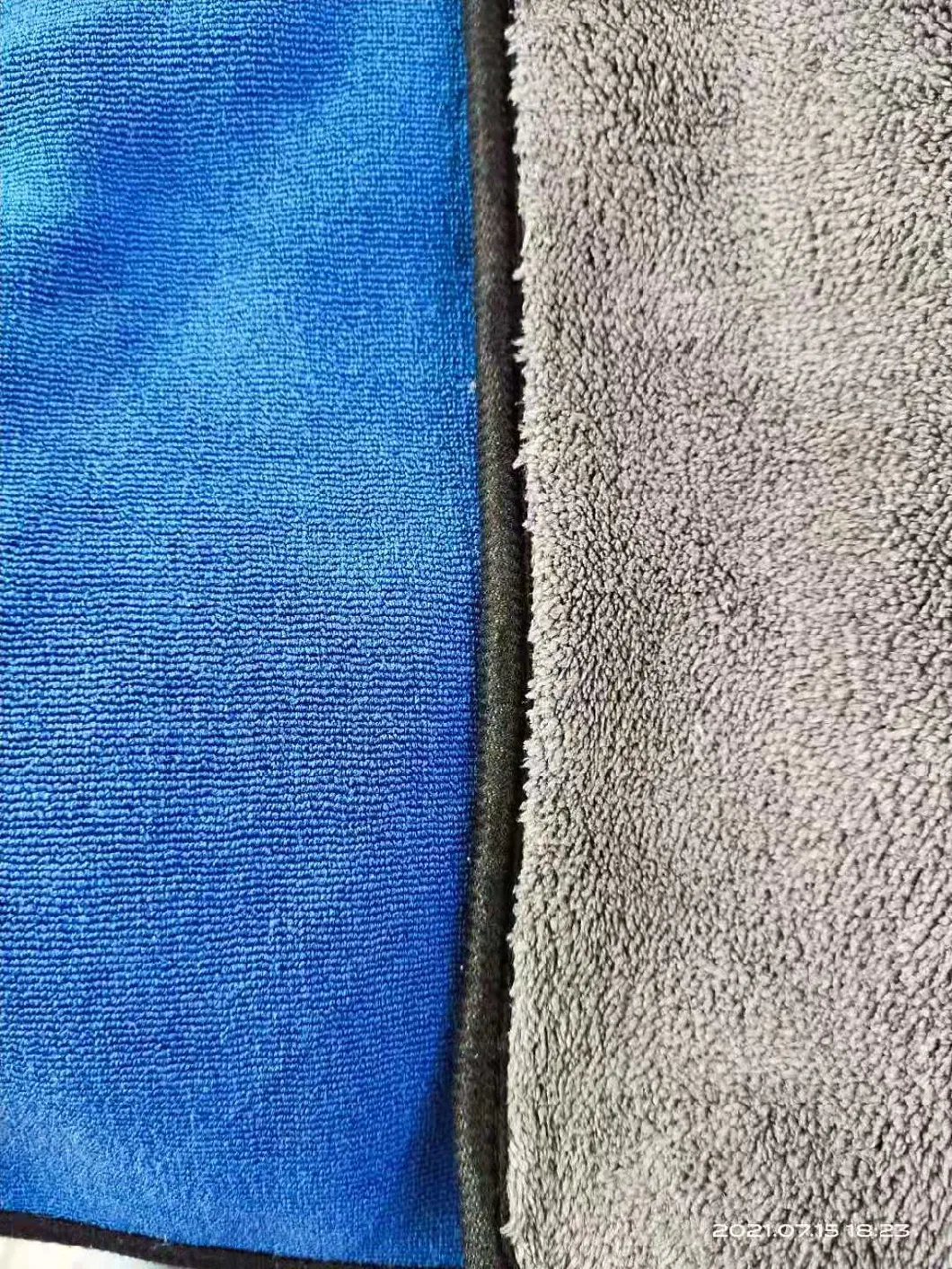 Double Towel Coral Fleece Warp and Weft Knitted Fiber Towel