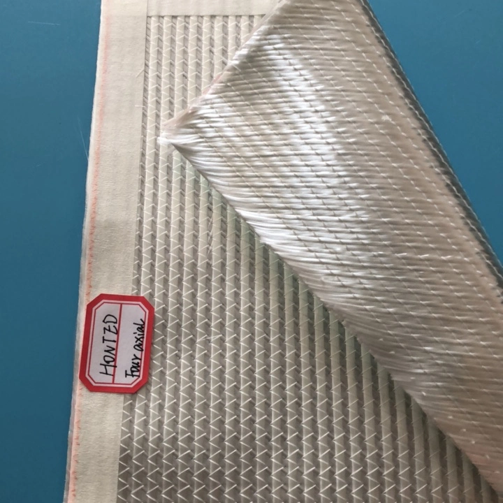 Woven Roving Fiberglass Combination Mat, Biaxial Combination Mat Wrm 600/300, Wrm 800/450 1250mm X 50kg Roll for FRP Pipe, Tank, Panels, Boat, Yatch