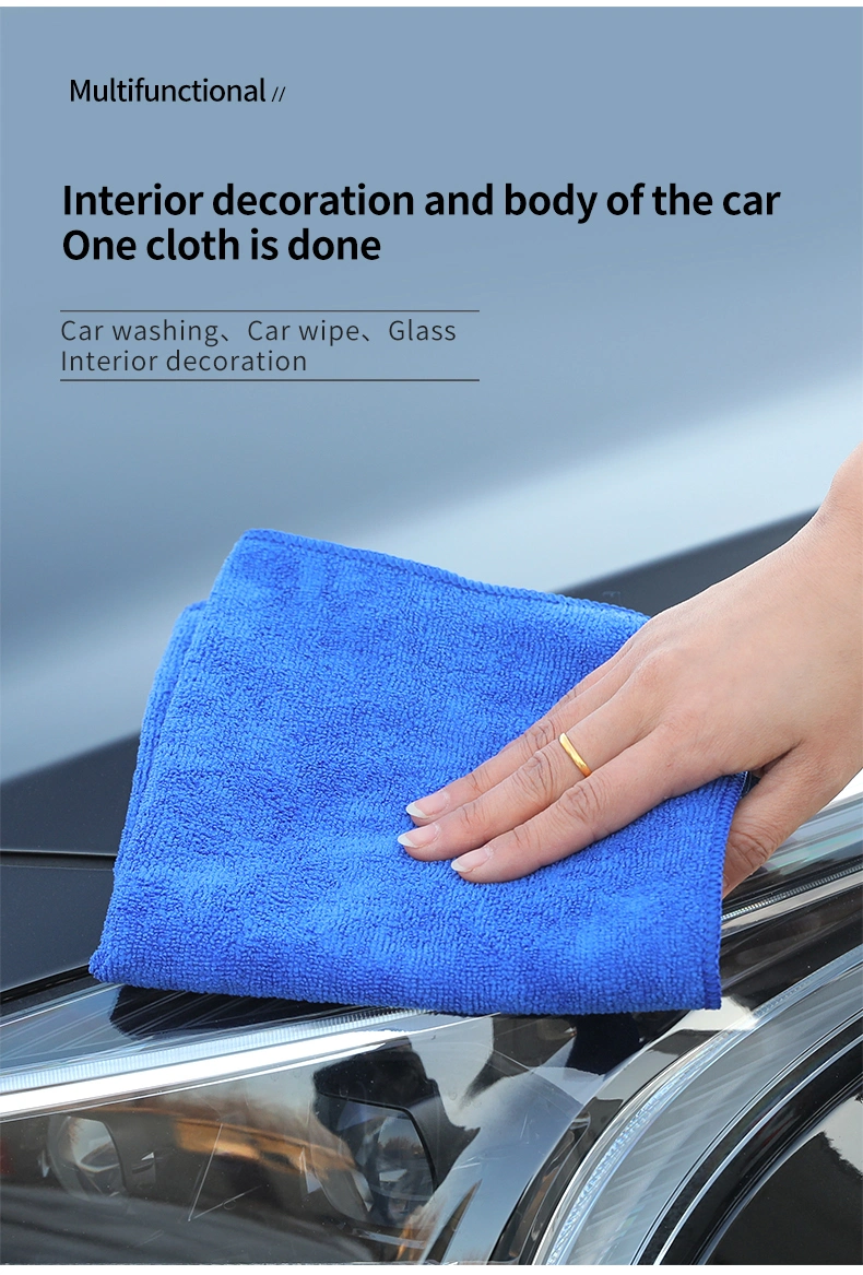 High Quality Microfiber Warp Knitting Car Wash and Clean Towel Wholesale Supplier