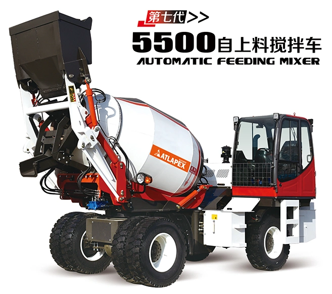 Multi-Function Diesel Self Loading New Mobile 3.5 Cbm Feeding Mixer Concrete Truck Mixer Price for Sale