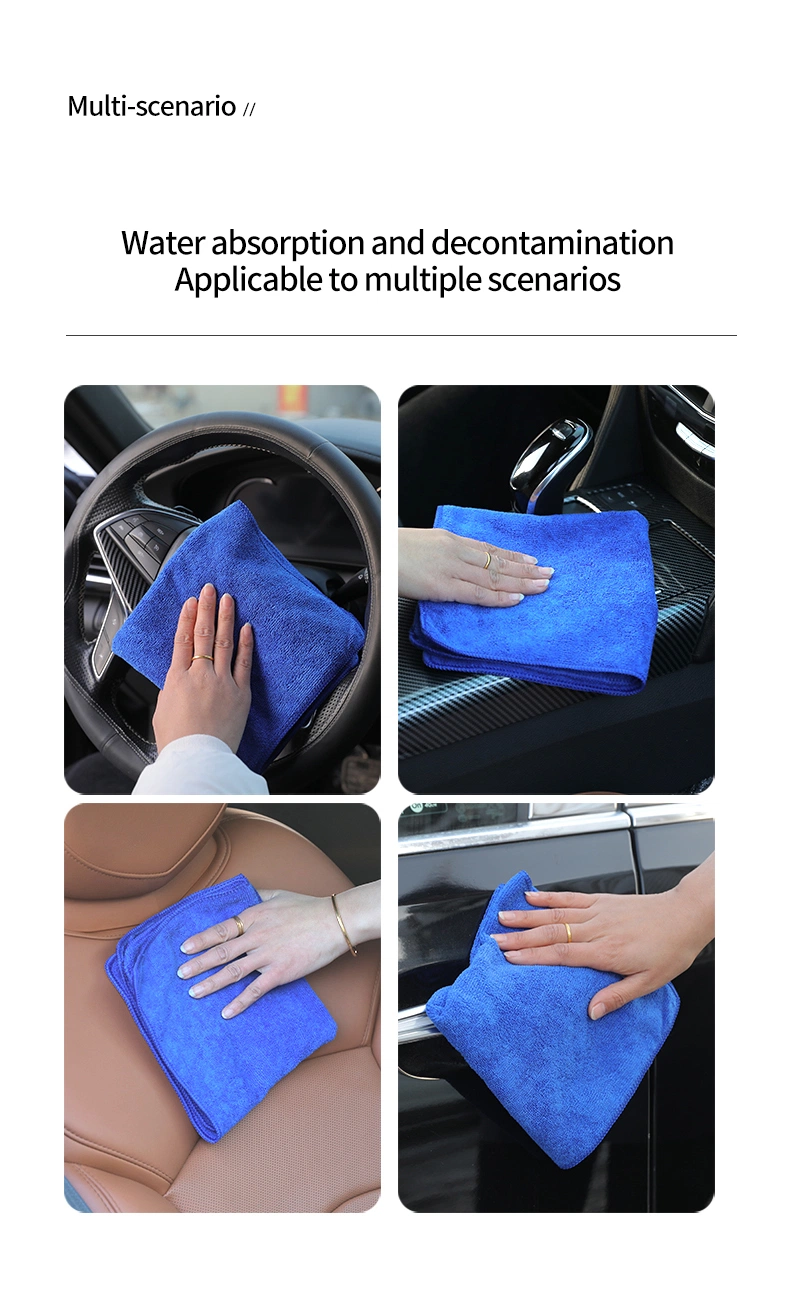 High Quality Microfiber Warp Knitting Car Wash and Clean Towel Wholesale Supplier