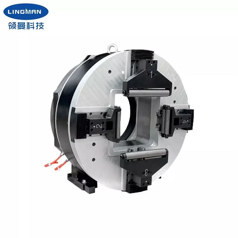 Latest Designed Square Hole Four Jaw Drill Pneumatic Lathe Laser Chuck of Laser Pipe Cutter