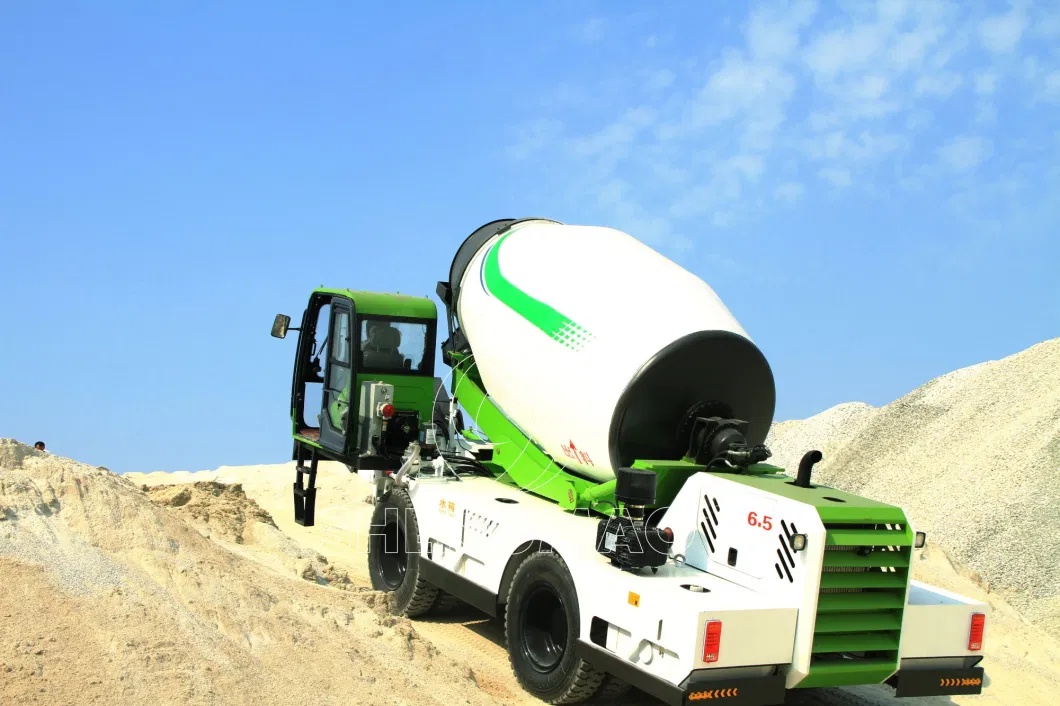 2m3 3m3 4m3 5m3 Mini Concrete Mixer Self Loading Concrete Mixer