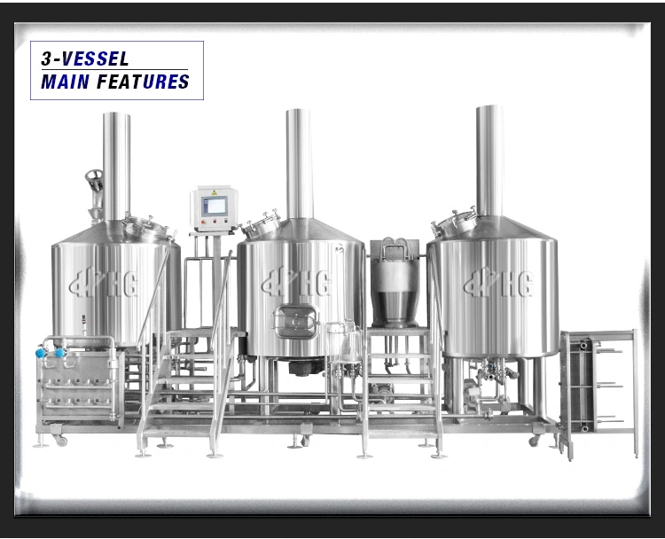 Factory Price 500L 1000L Micro Brewery Equipment / Beer Brewhouse Device for Brewery /Complete Craft Beer Brewing