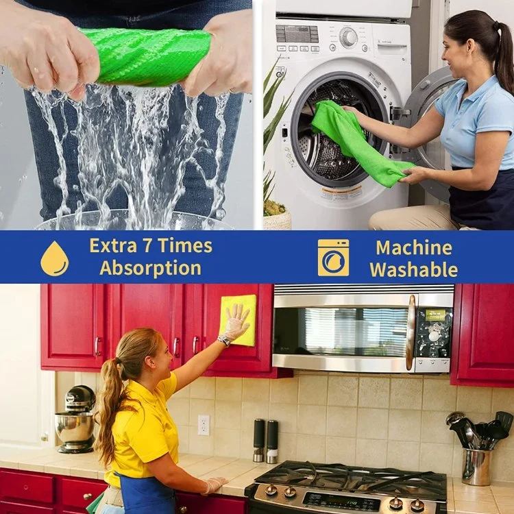 Microfiber Cleaning Wipes Colorful Hot Selling Car Cleaning Towel