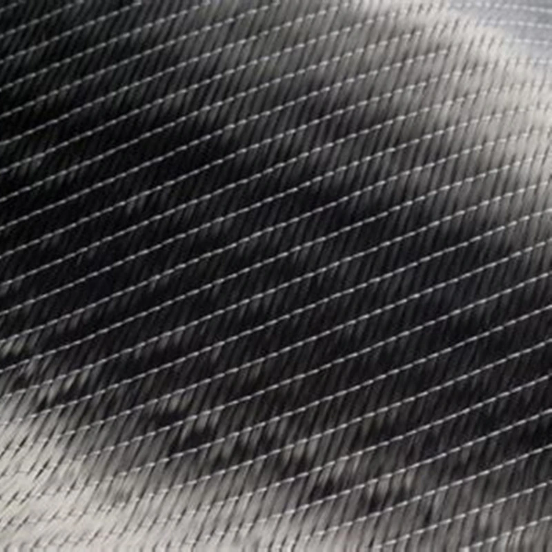 +/-45 Degree Biaxial Carbon Fiber Cloth for Buildings High Strength Multiaxial Carbon Fiber