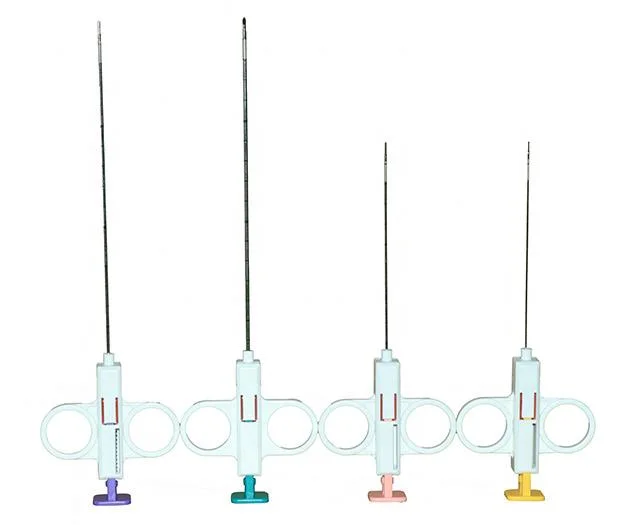 Semi Automatic Biopsy Needle Disposable Biopsy Needle Guide Core Biopsy Needle 14G 16g 18g 20g