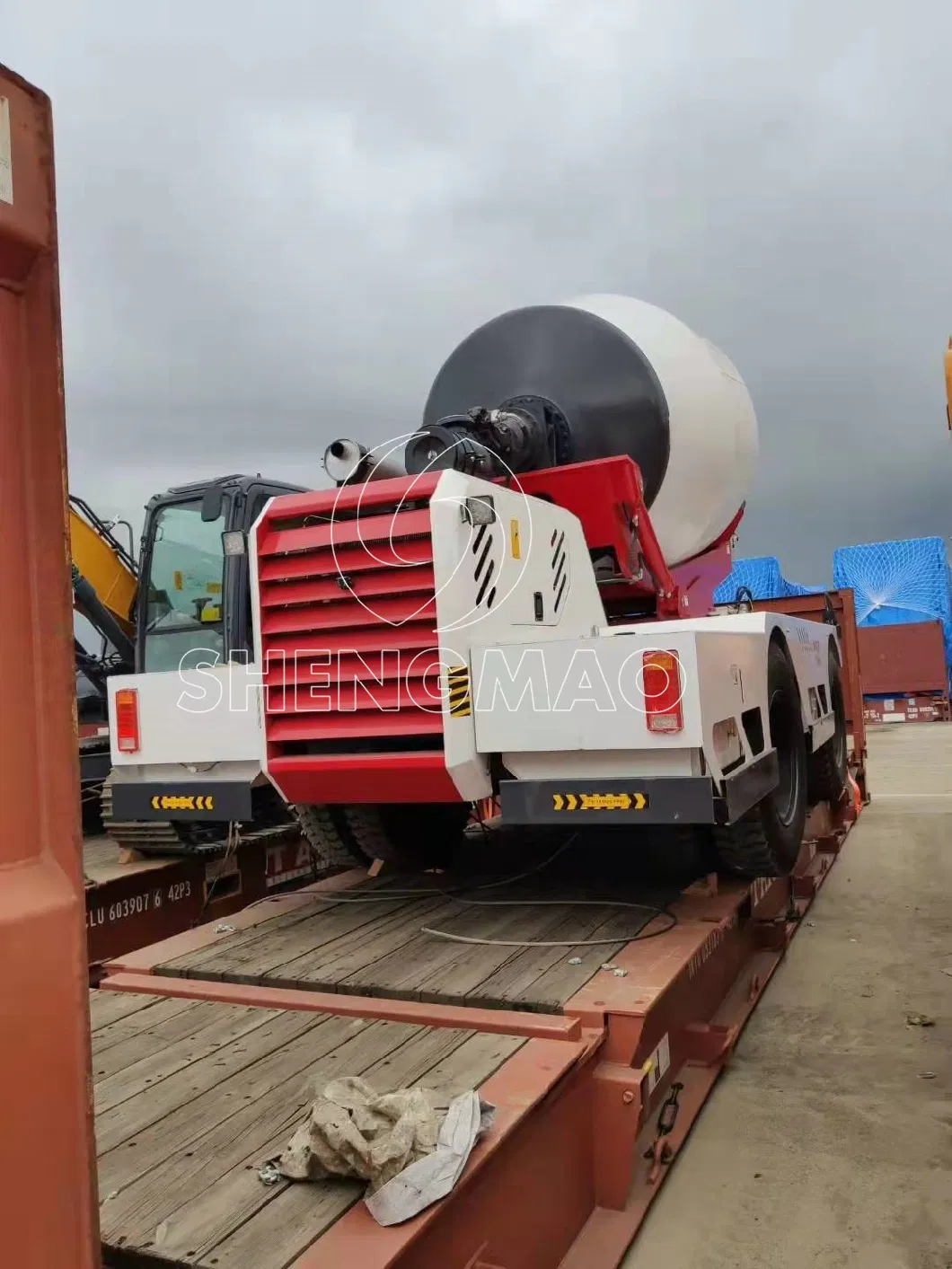 2m3 3m3 4m3 5m3 Mini Concrete Mixer Self Loading Concrete Mixer