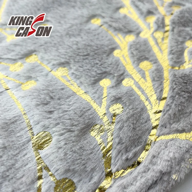 Kingcason China Factory Anti-Wrinkle Luxury Fuzzy Fluffy Long Pile PV Faux Fur for Clothing
