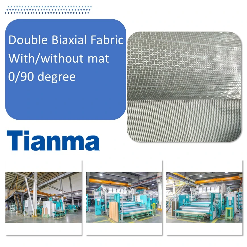 Fiberglass Biaxial Fabrics/ Multiaxial Fabric in -/-45 Degree Direction, Ebx600