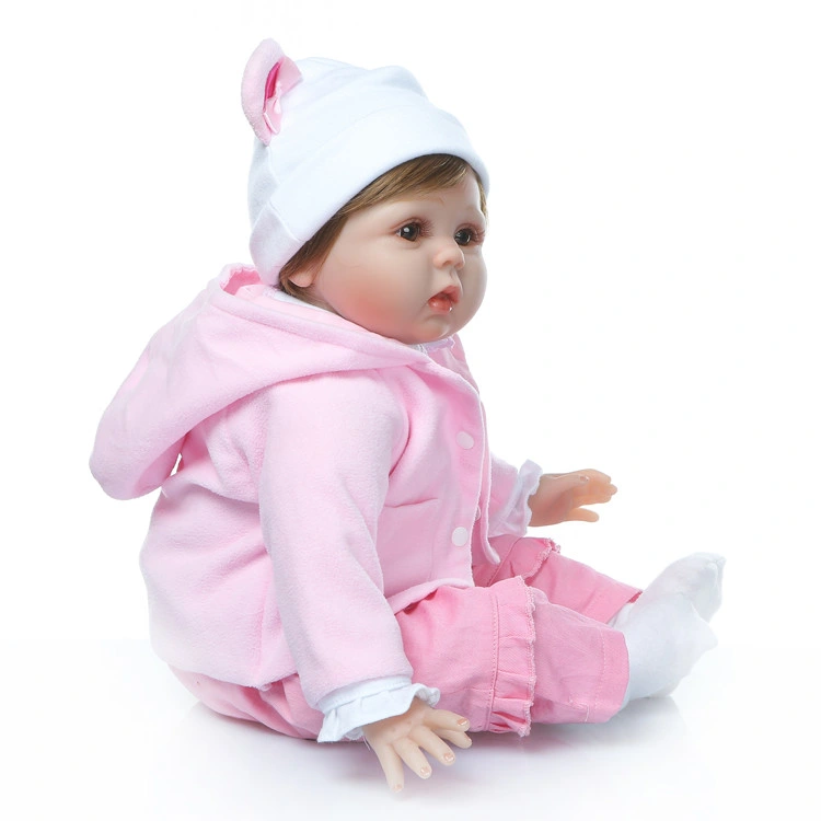 Amazon Real 18 22 Inch Crying Handmade NPK Silicone Newborn Reborn Baby Bebe Dolls for Girl Boy