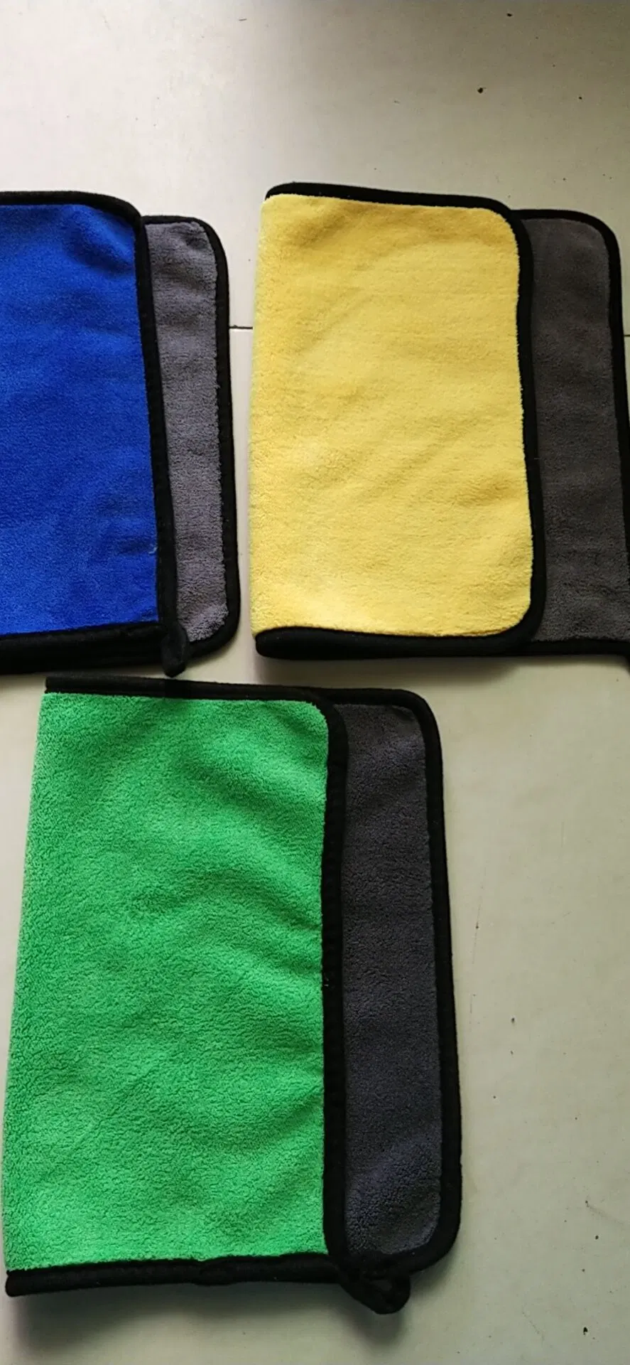 Super Fiber Towel Warp-Knitted Weft-Knitted Car Towel