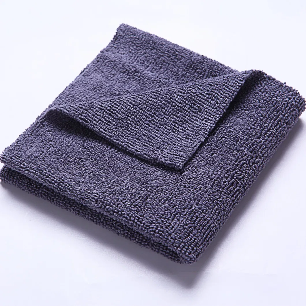 Edgeless Microfiber Warp Towels for Cleaning and Wiping Applications, Different Sizes and Parameters of Wapr Knitted Microfiber Towels