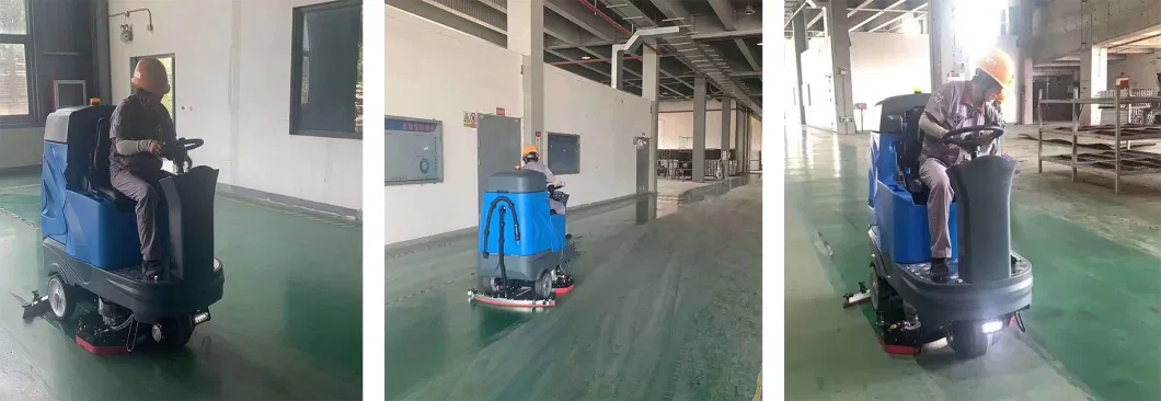 Battery Powered Ride on Automatic Floor Scrubber/Floor Cleaning Machine