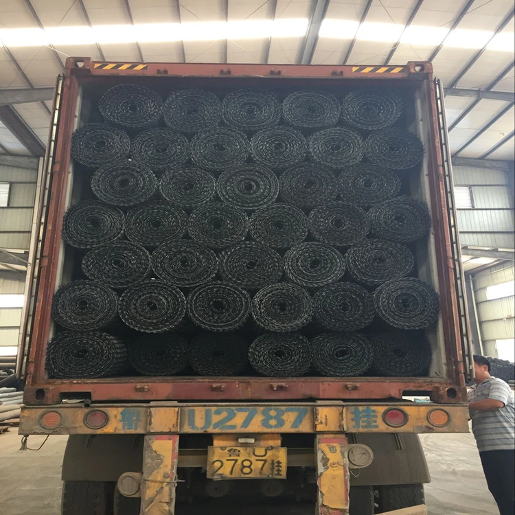 High Quality Biaxial Geogrid PP Material