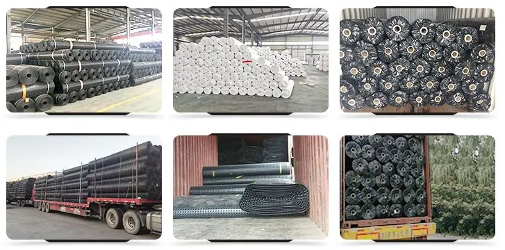 20kn 30kn 40kn PP Uniaxial Geogrid for Road Construction