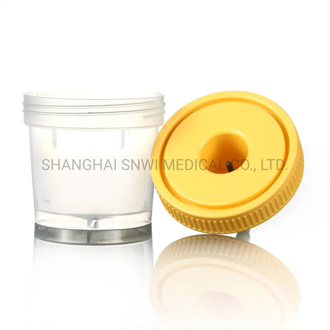 Plastic Urine Container Collection Device with Urine Collection Tube