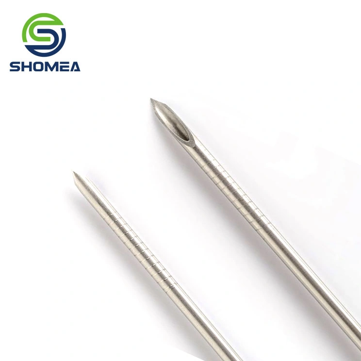 Shomea Customized 12-32gpencil Point Tip Stainless Steel Notched Needle