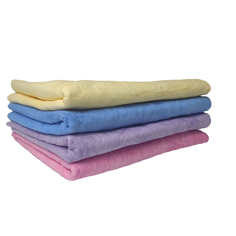 Multi-Purpose Colorful Large Size Thickness Cleaning Wash PVA Synthetic Chamois Towel for Car Auto Pets Kitchen Home in Tube