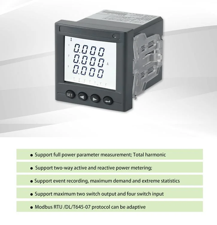 Amc96-E4kc Smart Intelligent Power Collection and Monitoring Device with LED Display