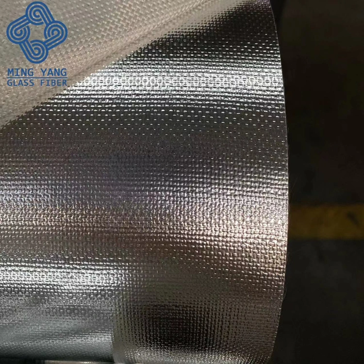 Professional Manufacturer Anti Oil Waterproof Fireproof Heat Insulating Fiber Glass Cloth with Aluminium Foil Covered