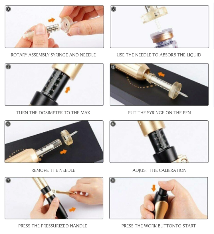 Hot Selling Ampoule 0.3ml 0.5ml for Hyaluronic Acid Pen No Needle