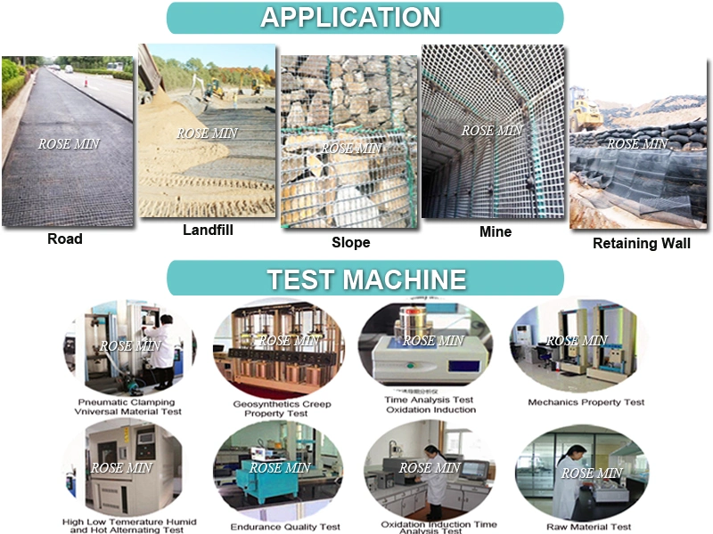 Asphalt Reinforcement Geogrid Mesh as Road Engineering Materials