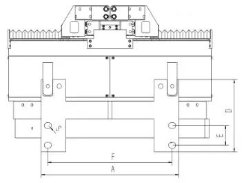 Latest Designed Square Hole Four Jaw Drill Pneumatic Lathe Laser Chuck of Laser Pipe Cutter