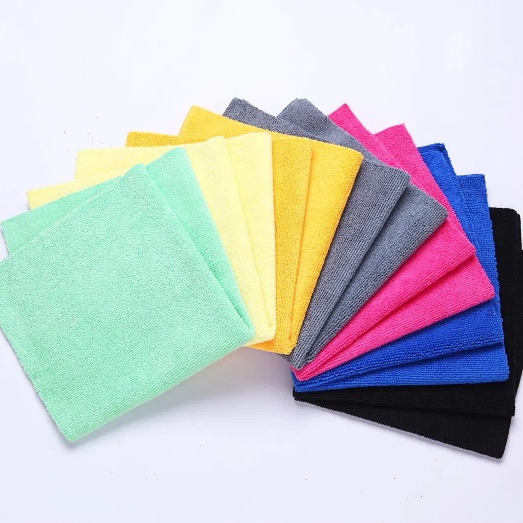 Claning Microfiber Towels with Warp Knitted and 100% Microfiber Material