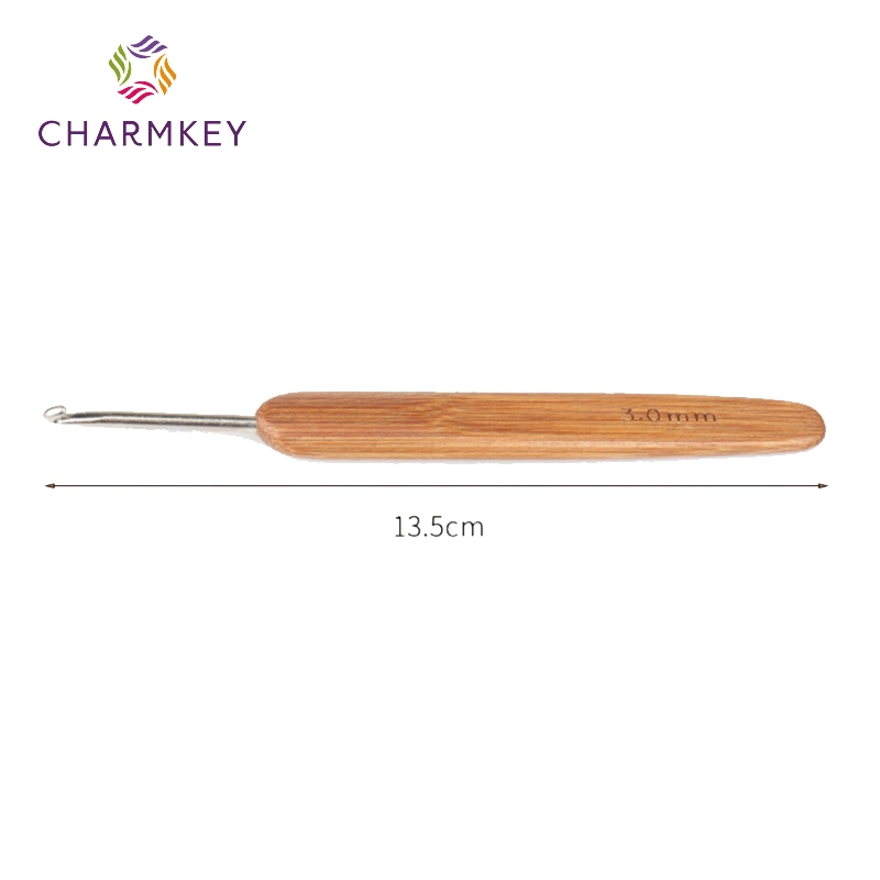 Good Quality Bamboo Crochet Hook Set Bamboo Knitting Needle