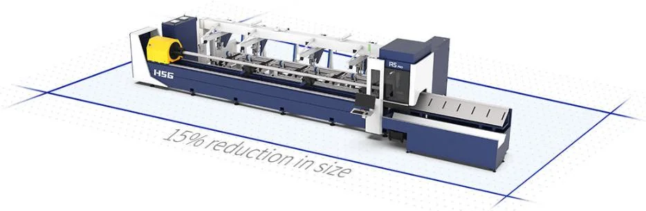 3kw Tube Laser Cutting Machine Automatic Loading and Unloading Device Optional