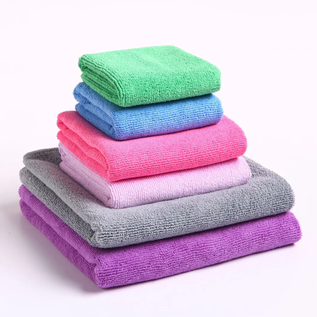Claning Microfiber Towels with Warp Knitted and 100% Microfiber Material