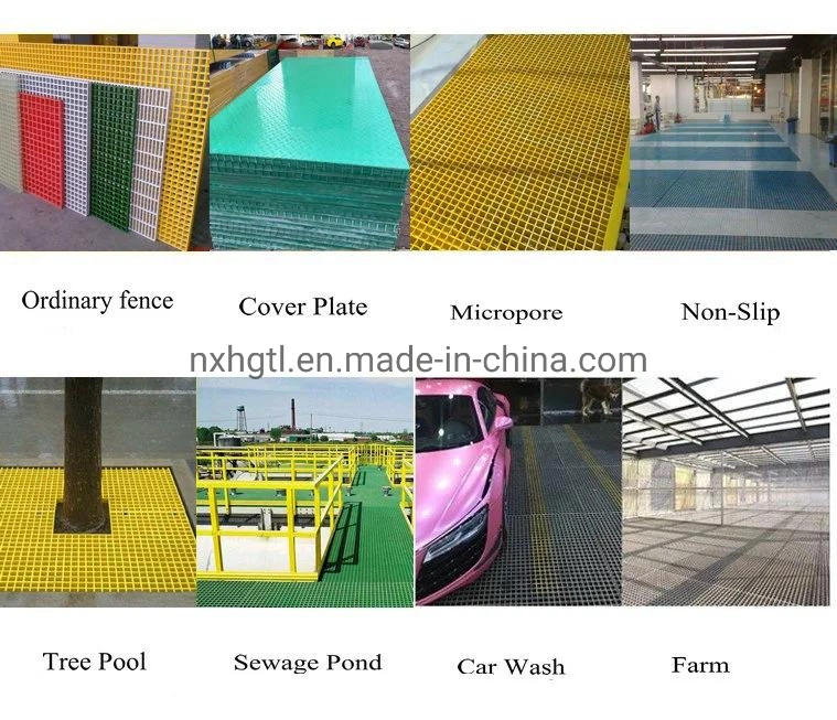 Factory Supply Hot Selling FRP Walkway Floor Antislip Fiberglass Grating Price