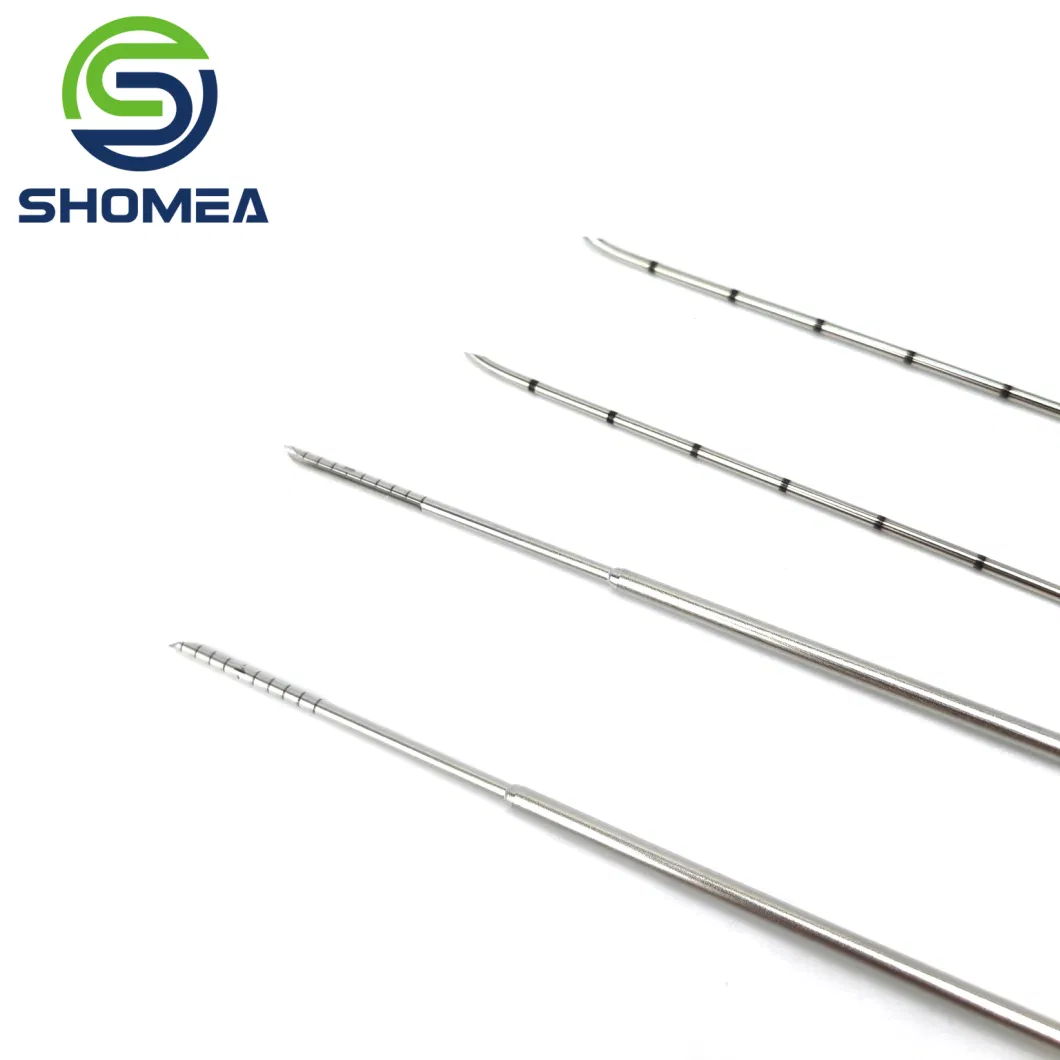 Shomea Customized Electrolytic Polishing Stainless Steel Curve Suture Needles with Laser Marking