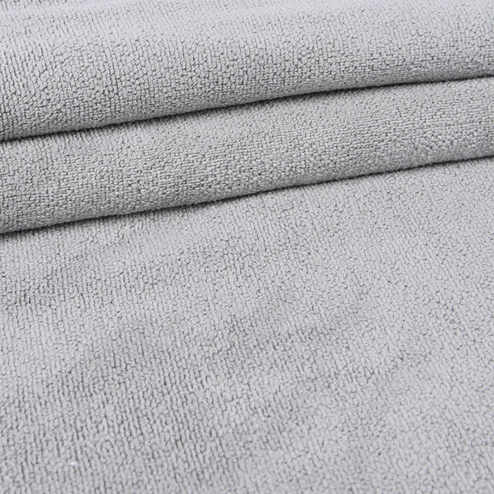 Polyester Microfiber Towel Fabric High Absorbency Water Quick Dry Terry Towel