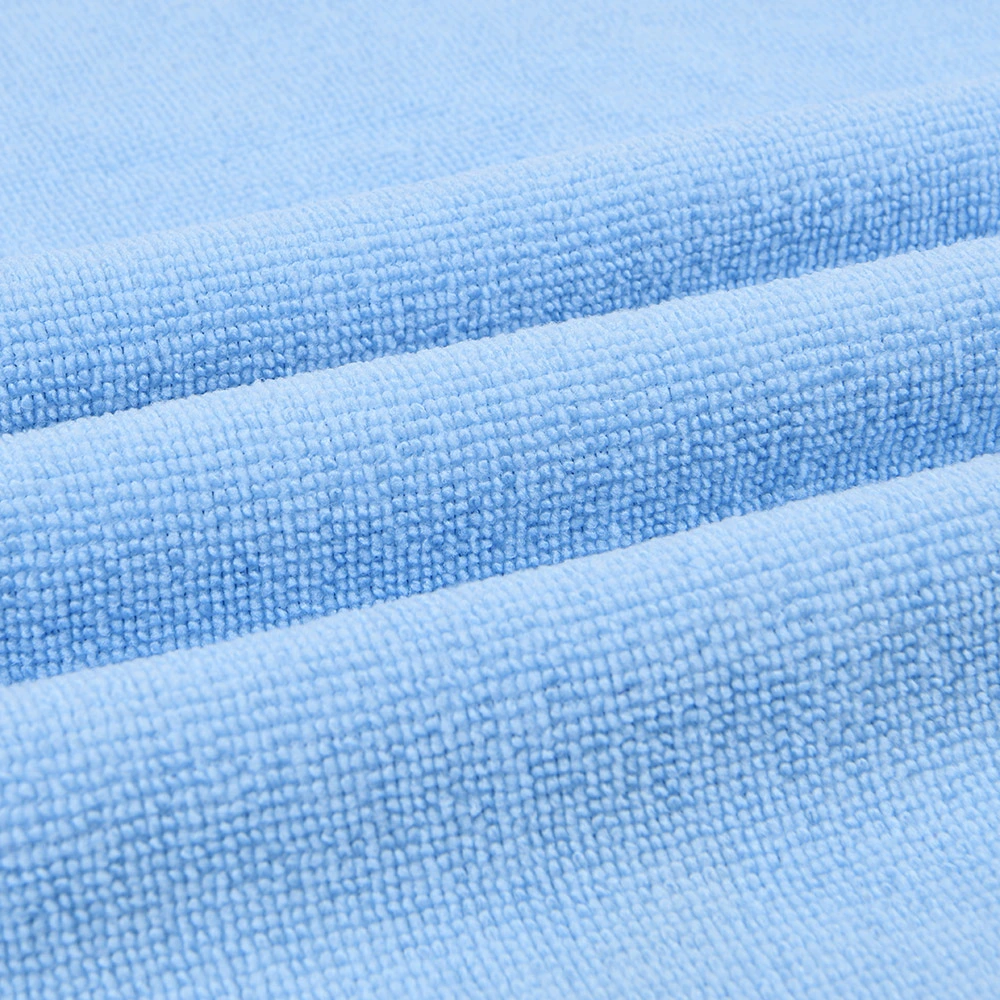 Polyester Microfiber Towel Fabric High Absorbency Water Quick Dry Terry Towel